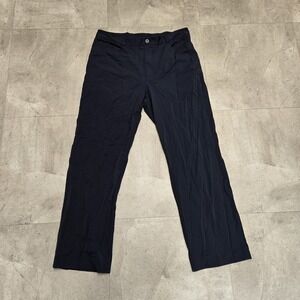 Under Armour  Performance Pants Mens 36x32 Black Golf Straight Leg Dry Active